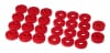 Prothane — Prothane 67-73 Jeepster Commando Body Mount - Red
BODY/SUB-FRAME MNTS