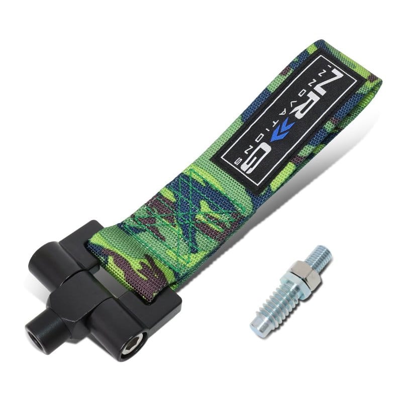 NRG — NRG Bolt-In Tow Strap Camo- Scion TC 05-08/ 2014+ / XB 03-07 (5000lb. Limit)