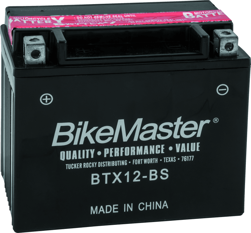 BikeMaster — BTX12-BS Battery, 160 CCA