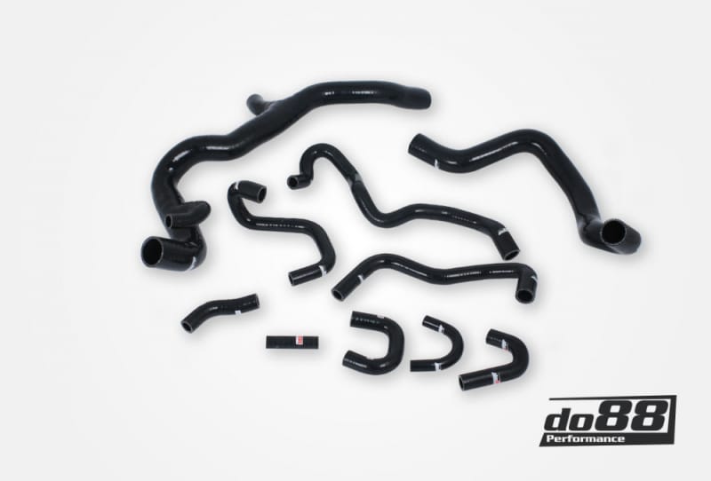 do88 — do88 Volvo S60/V60/V70/XC70/S80 T4 T5 2.5FT Automatic 07-16 Coolant Hoses Black