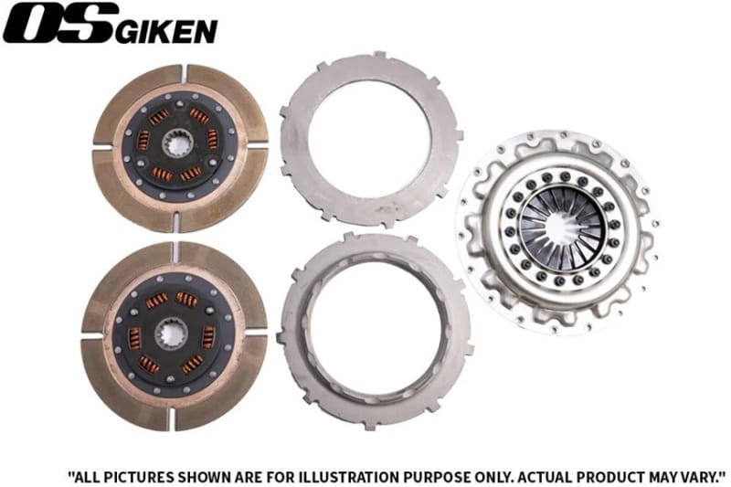 OS Giken — OS Giken Nissan S13 180SX Twin Plate Clutch TS2BD Overhaul Kit B