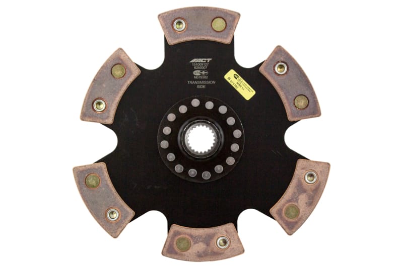 ACT — ACT 1995 Toyota Tacoma 6 Pad Rigid Race Disc
Clutch Disc