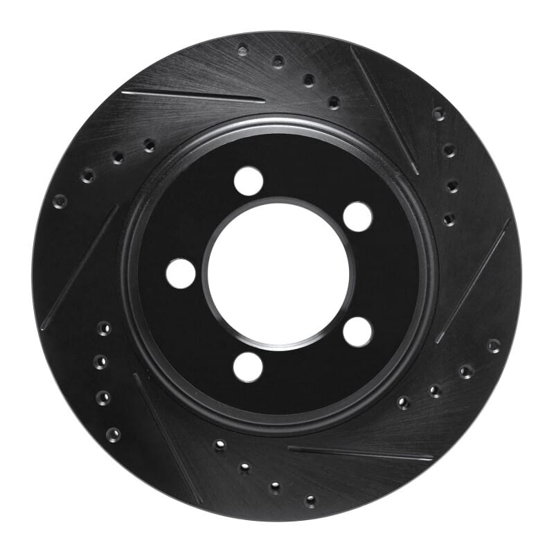 R1 Concepts — R1 67-67 Ford Galaxie Front Right Drilled & Slotted Black Brake Rotor
R1 Brake Rotor Drill