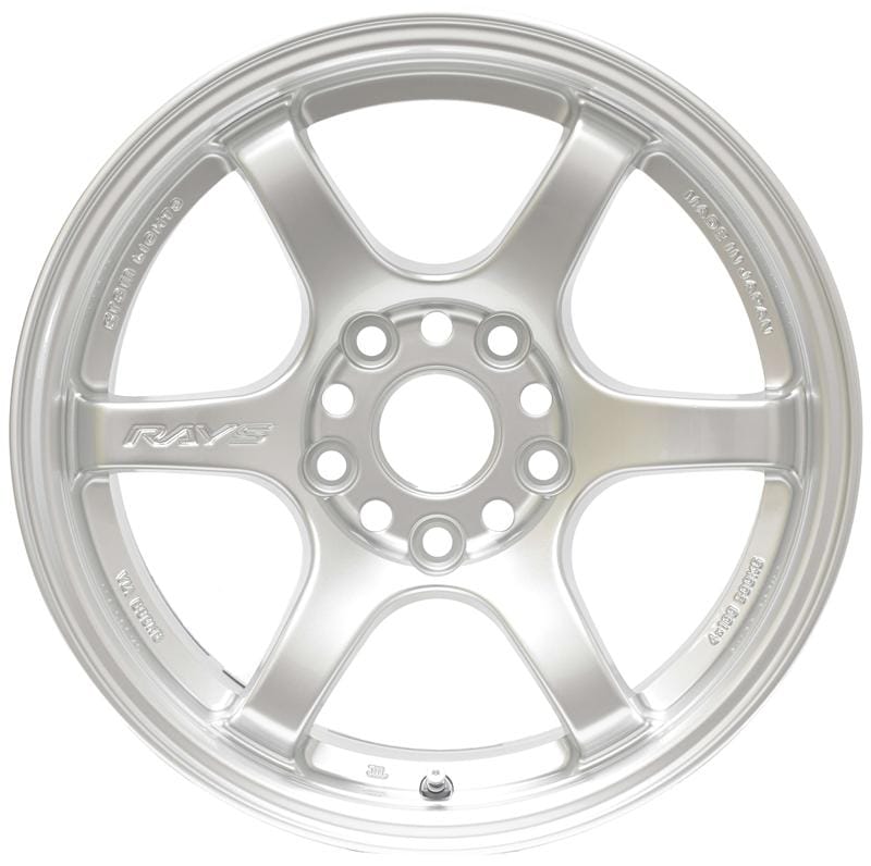 Gram Lights — Gram Lights 57DR 15x8.0 +28 4x100 Sunlight Silver Wheel