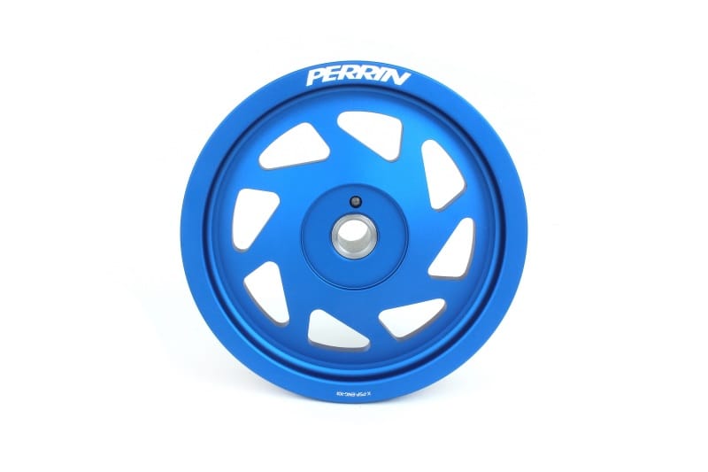 Perrin Performance — PERRIN 19-21 Subaru WRX / 16-18 Forester / 15-19 Legacy Lightweight Crank Pulley - Blue