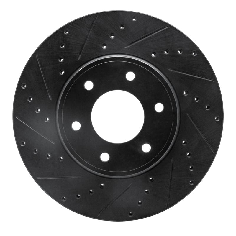 R1 Concepts — R1 06-09 Chevrolet Trailblazer Front Left Drilled & Slotted Black Brake Rotor
R1 Brake Rotor Drill