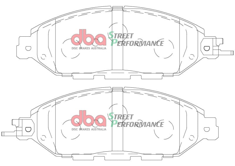 DBA — DBA 2013 Infiniti JX35 Front SP Performance Brake Pads
Brake Pad