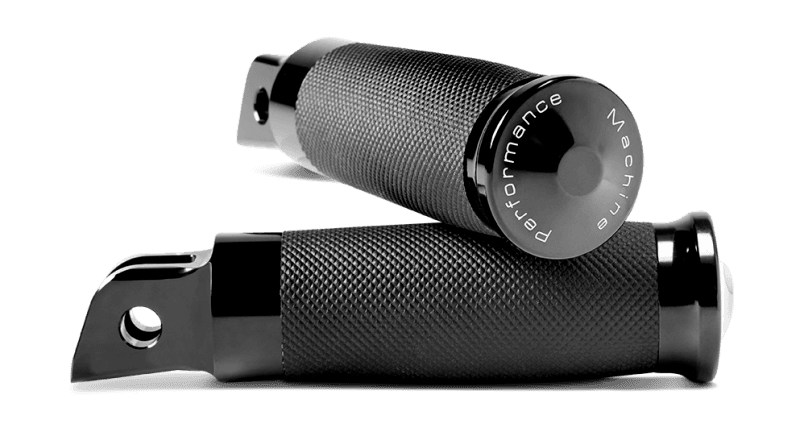 Performance Machine — Performance Machine Footpegs Contour - Black Ano