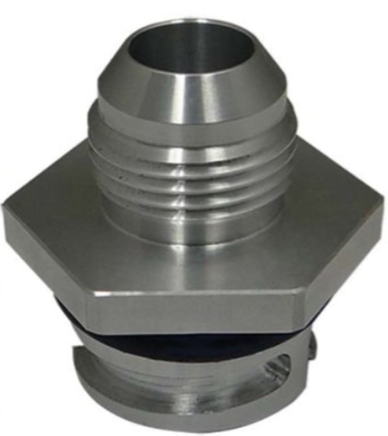 Moroso — Moroso GM LS Valve Cover Breather Kit -12An Male Fitting - Single Tab Oil Fille Hole