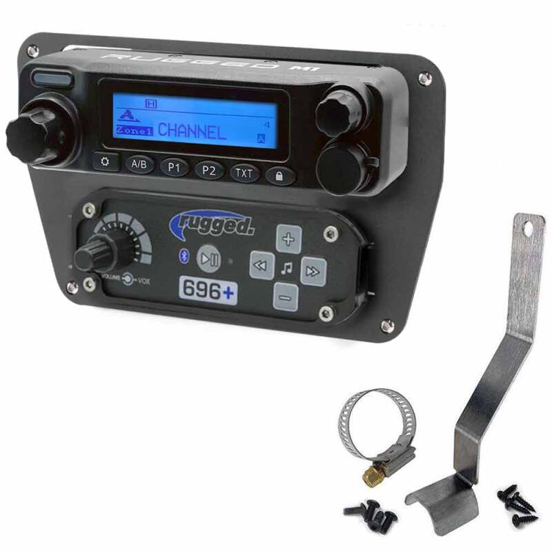 Rugged Radios — Rugged Radios Can-Am Comm/Mav Complete Comm Kit w/ BT 2-Way Radio - Dash Mount STX/ G1 GMRS