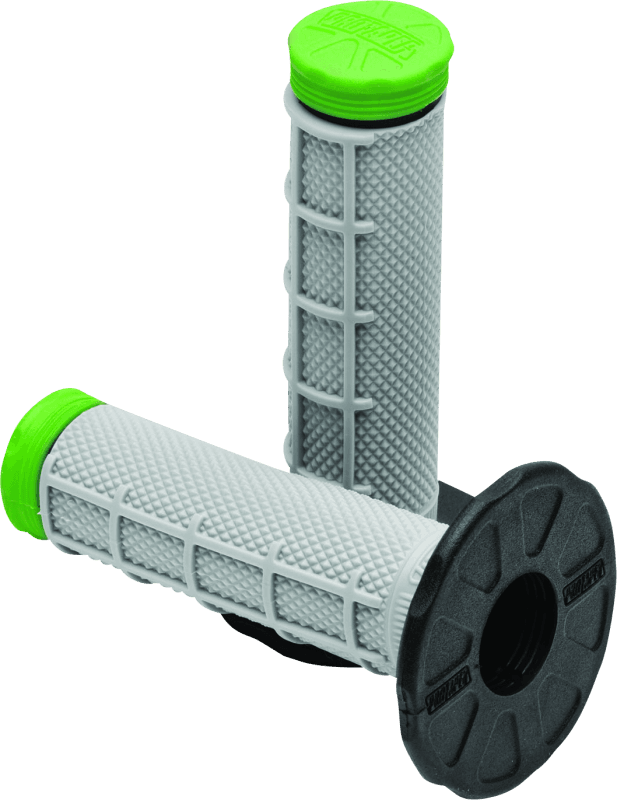 ProTaper — Handlebar Grip - MX Half Waffle Green