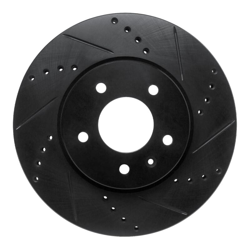 R1 Concepts — R1 07-15 Chevrolet Equinox Front Right Drilled & Slotted Black Brake Rotor
R1 Brake Rotor Drill