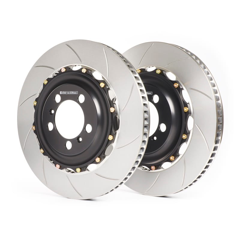 GiroDisc — GiroDisc 13-18 Audi RS6/RS7 (C7 Excl CCM) Zinc Plated Slotted Front Rotors