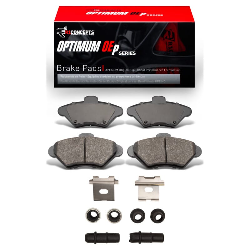 R1 Concepts — R1 94-98 Ford Mustang Front Optimum OE Pads & Hardware Kit
R1 Optimum Oe Pads a