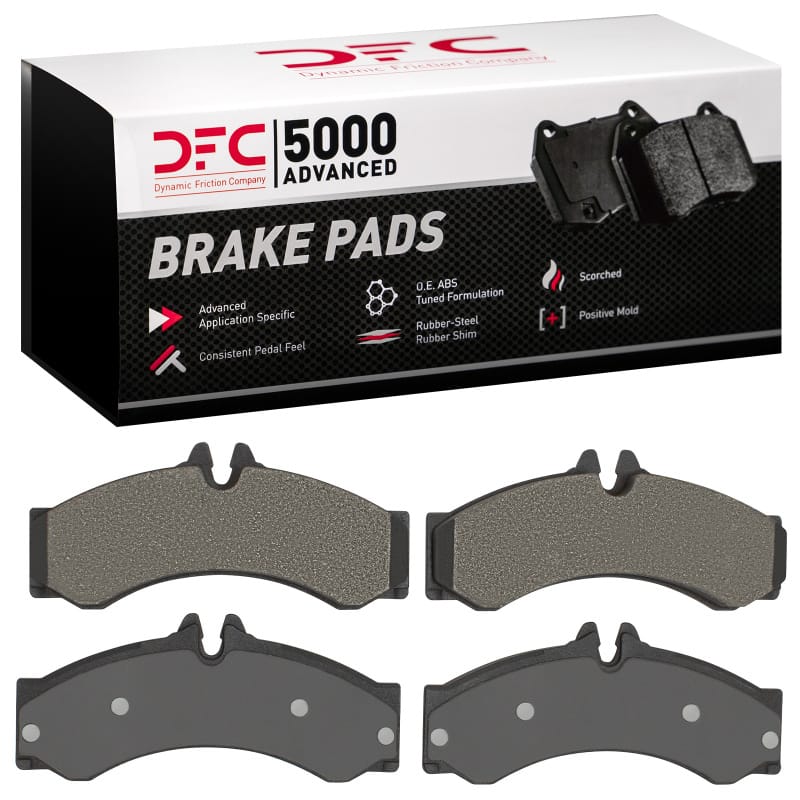 DFC — DFC 02-06 Dodge Sprinter 3500 Rear/Front 5000 Advanced Semi Metallic Brake Pads
DFC Brake Pad Set
