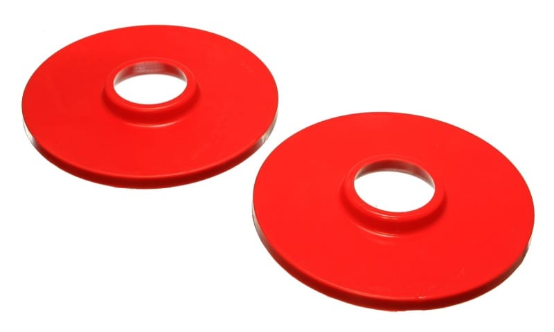 Energy Suspension — Energy Suspension 97-06 Jeep Wrangler YJ & TJ Red Rear Coil Spring Isolator Set
CoilSprngInsulator