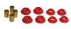 Prothane — Prothane 86-88 Mazda RX-7 Rear End Link Bushings - Red
SWAY BAR BUSHINGS