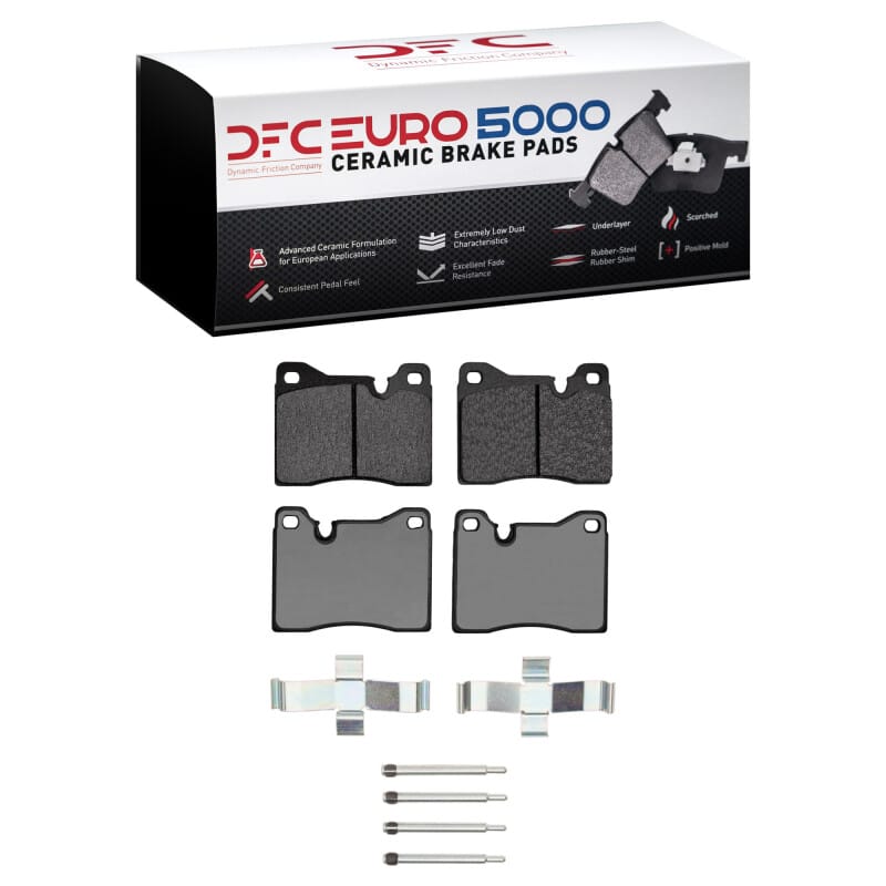 DFC — DFC 69-76 BMW 2800 Front Euro 5000 Ceramic Brake Pads and Hardware Kit
DFC EURO Pads + HW