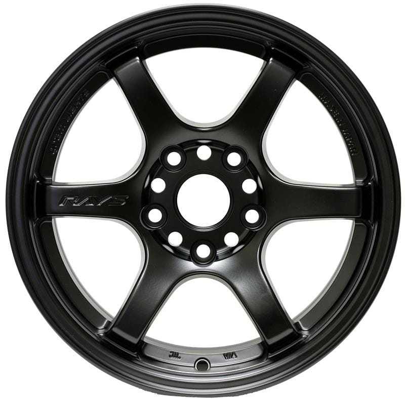 Gram Lights — Gram Lights 57DR 15x8.0 +35 4x100 Semi Gloss Black Wheel