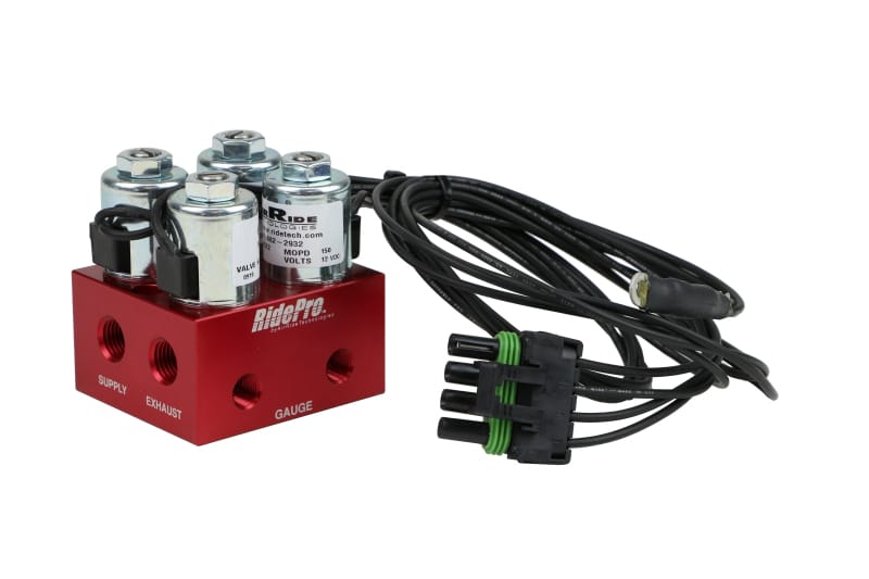 Ridetech — Ridetech RidePro 2-Way Air Valve Assembly Fittings not included
RidePro Valve 2 Way