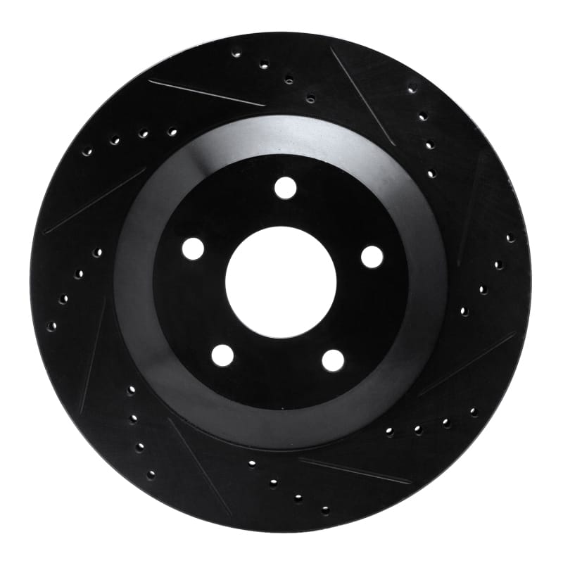 R1 Concepts — R1 97-09 Cadillac XLR Left Front Drilled & Slotted Black Brake Rotor
R1 Brake Rotor Drill
