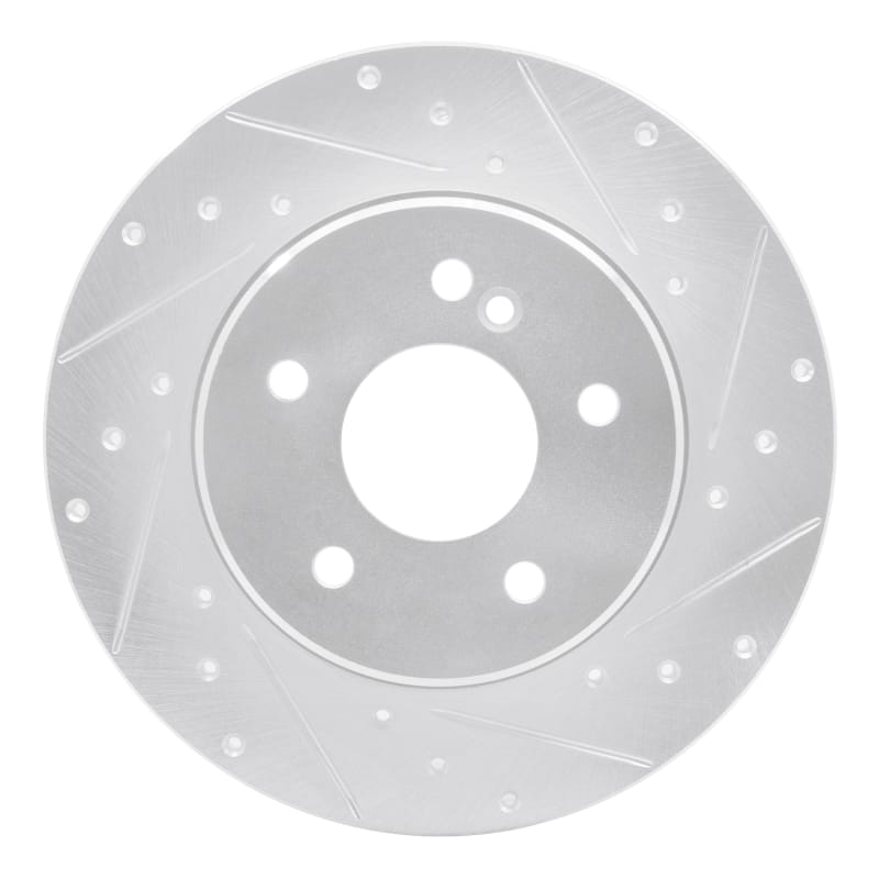 R1 Concepts — R1 98-03 Mercedes-Benz E320 Rear Right Drilled & Slotted Silver Brake Rotor
R1 Brake Rotor Drill
