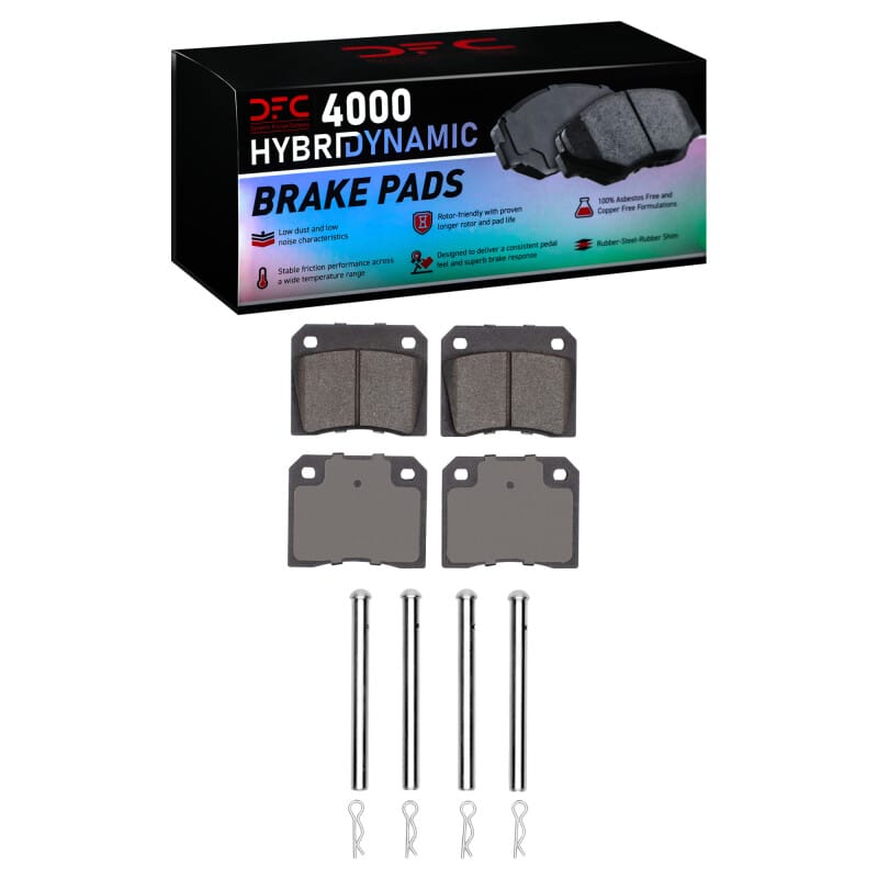 DFC — DFC 68-83 DeLorean DMC 12 Rear 4000 HybriDynamic Brake Pads and Hardware Kit
DFC Brake Pad Set