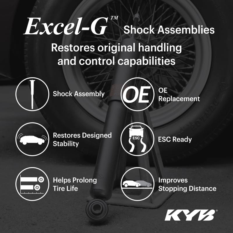 KYB — KYB 13-19 Cadillac ATS (Exc. Elect. Susp.) Excel-G Shock Assembly - Rear Right