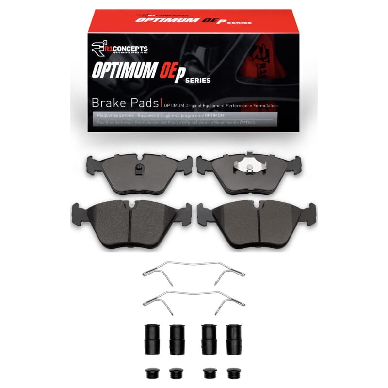 R1 Concepts — R1 98-06 Jaguar Vanden Plas Front Optimum OE Pads & Hardware Kit
R1 Optimum Oe Pads a