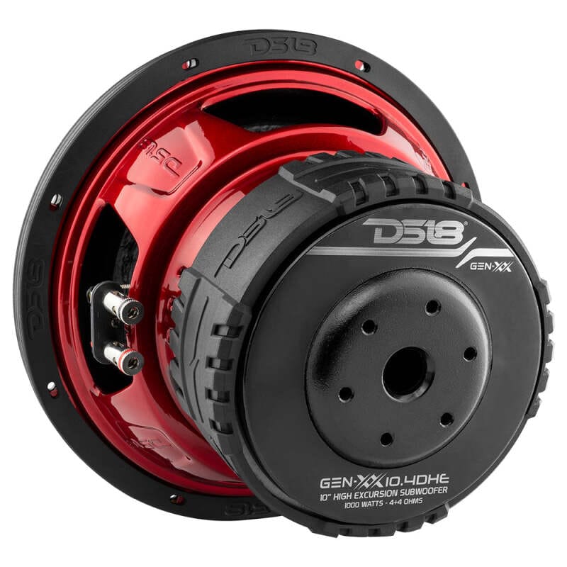 DS18 — DS18 10in 500 Watts RMS 4 ohm DVC Double Stacked Magnet High Excursion Subwoofers