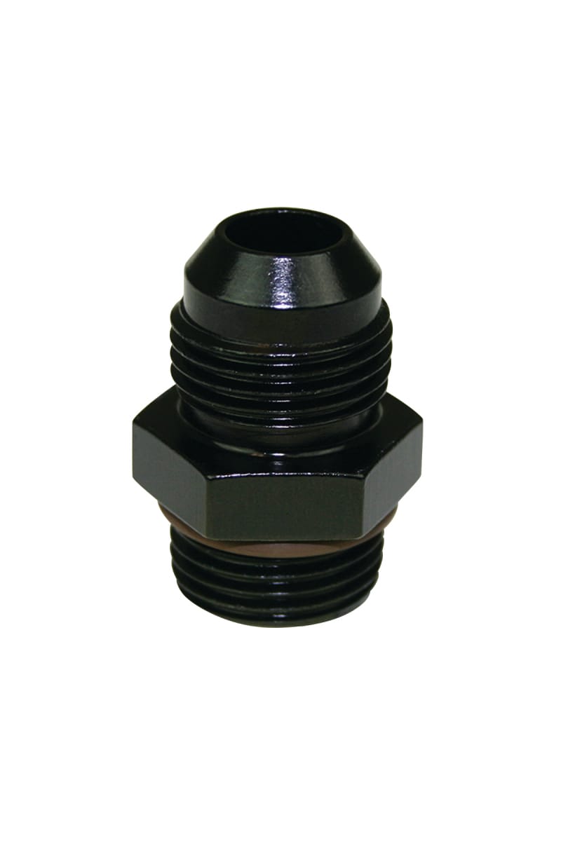 Moroso — Moroso Dry Sump/External Oil Pump Fitting -8An Male to -8An Straight w/O-Ring - Aluminum - Single