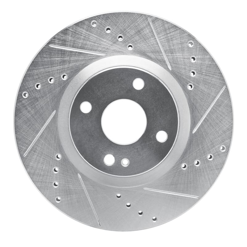 R1 Concepts — R1 2016-2025 Fiat 124 Spider Front Right Drilled & Slotted Silver Brake Rotor
R1 Brake Rotor Drill