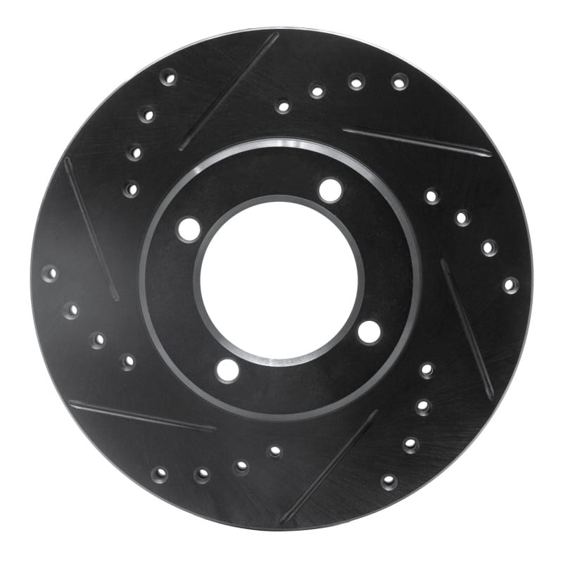 R1 Concepts — R1 84-87 Toyota Cressida Front Left Drilled & Slotted Black Brake Rotor
R1 Brake Rotor Drill