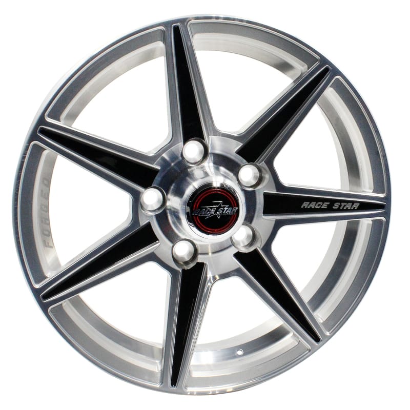 Race Star — Race Star 72 ValStar 15x3.75 / 5x4.50BC / 1.75BS / 3.072in CB / Machined w/Black Accents Wheel