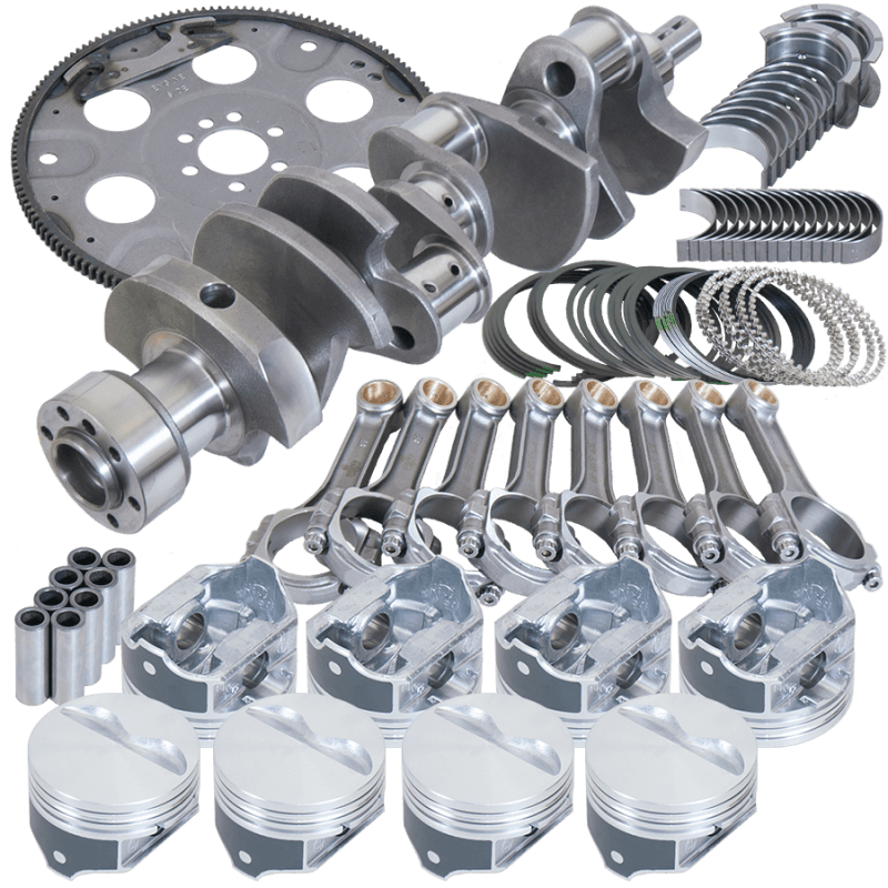 Eagle — Eagle Chevy 350 1Pc 3.750in Crank 5.700in I-Beam Rods 4.040in Pistons 153 Tooth FP Balanced Assembly
Bal Street Perf Assy