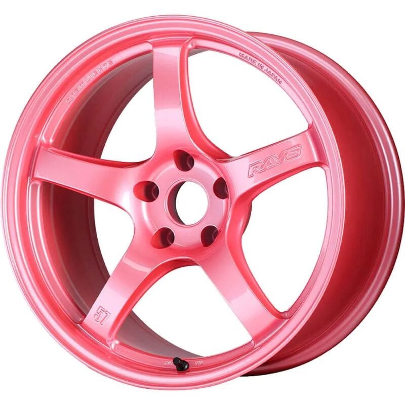 Gram Lights — Gram Lights 57CR 15x8.0 +35 4x100 Sakura Pink Wheel (Special Order No Cancel)