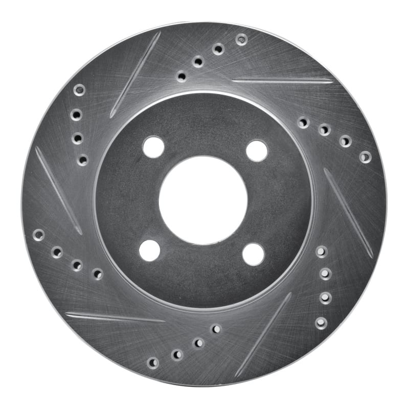 R1 Concepts — R1 03-10 Chevrolet Cobalt Front Left Drilled & Slotted Silver Brake Rotor
R1 Brake Rotor Drill
