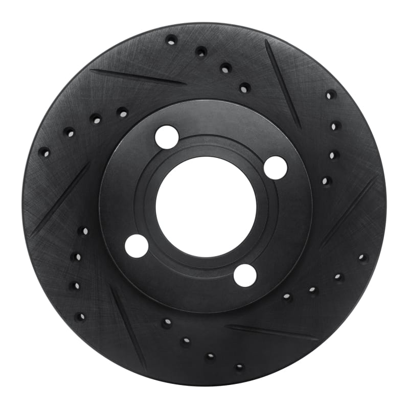 R1 Concepts — R1 84-87 Audi Coupe Front Right Drilled & Slotted Black Brake Rotor
R1 Brake Rotor Drill