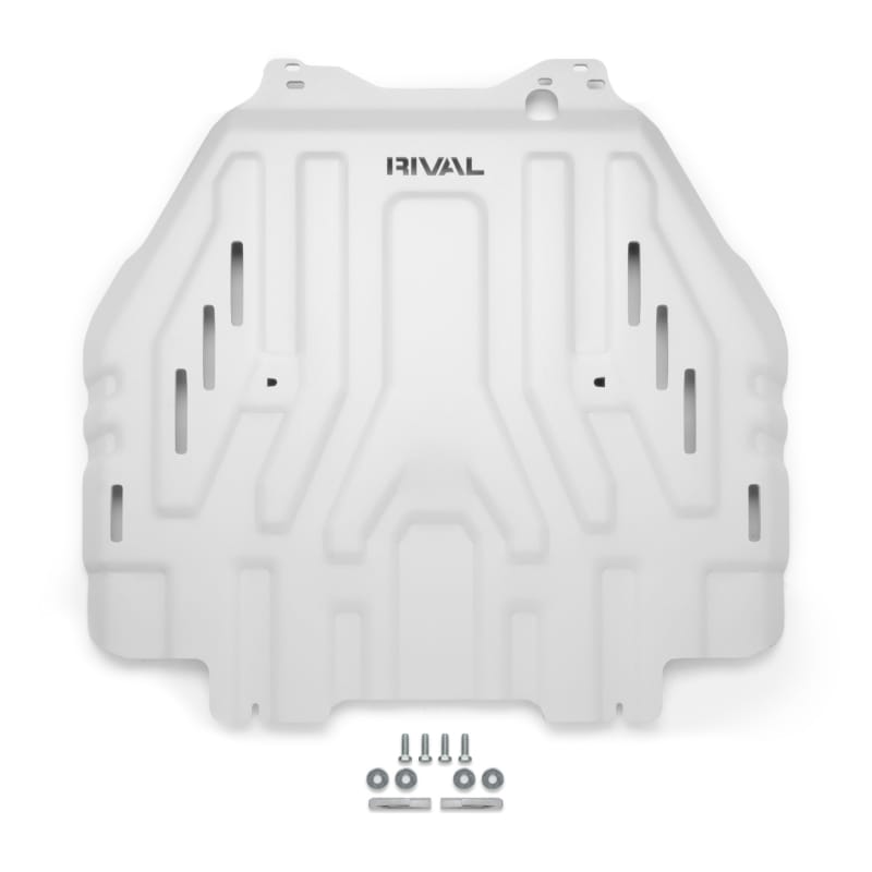 Rival 4x4 — Rival 24-26 Toyota Tacoma i-Force Max Hybrid Aluminum Transmission Catalytic Converter Skid Plate