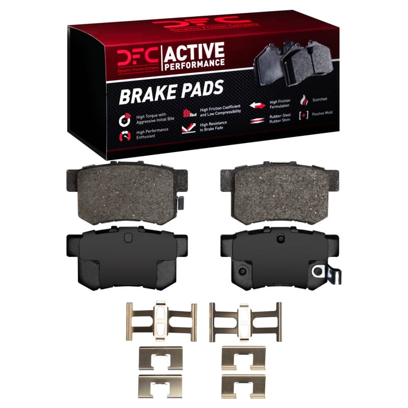 DFC — DFC 00-13 Honda S2000 Rear Active Performance Pads and Hardware Kit
DFC Brake Pad Set