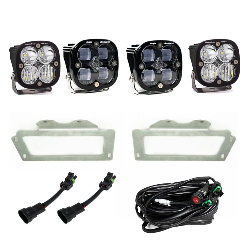Baja Designs — Baja Designs 09-12 Ram 2500/3500 Fog Pocket Kit - White
