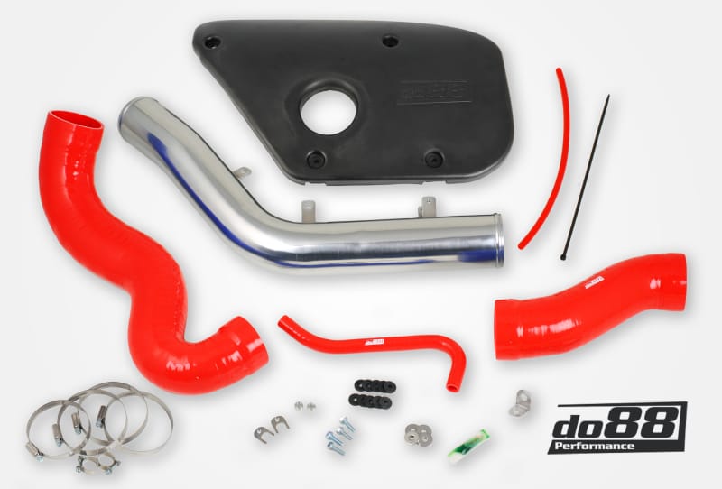 do88 — do88 Volvo S60 V60 V70 T6 Inlet Pipe Red Hoses Plastic cover