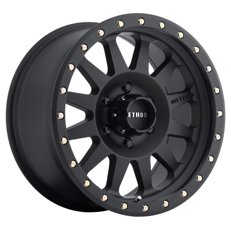 Method Wheels — Method MR304 Double Standard 16x8 0mm Offset 6x5.5 108mm CB Matte Black Wheel