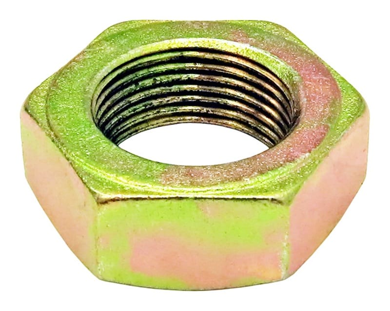 RockJock — RockJock Jam Nut 1 1/4in-12 RH Thread Gold Zinc