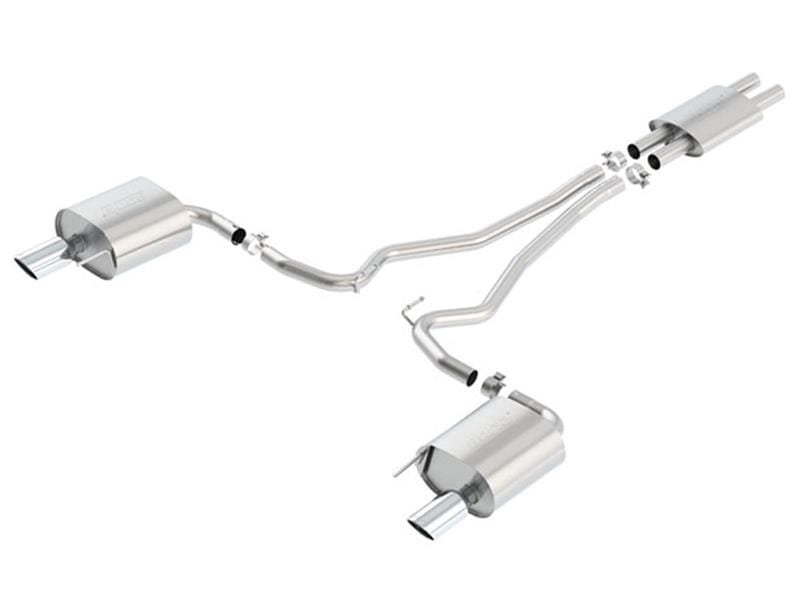 Borla — Cat-Back Exhaust System - S-Type
S-Type; Cat-Backâ„¢ System
