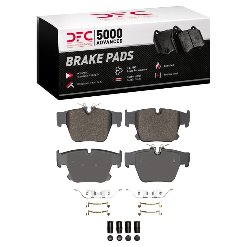 DFC — DFC 23-25 BMW 760I xDrive Rear 5000 Advanced Low Metallic Brake Pads and Hardware Kit
DFC Brake Pad Set