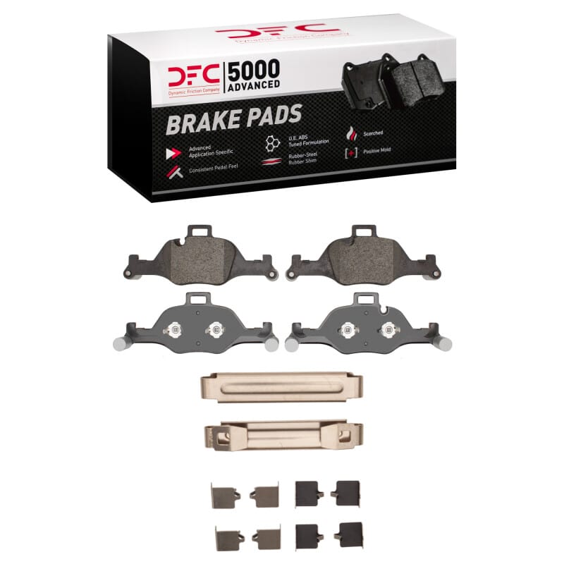DFC — DFC 18-25 BMW 430i Front 5000 Advanced Low Metallic Brake Pads and Hardware Kit
DFC Brake Pad Set