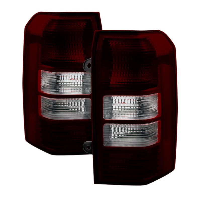 SPYDER — xTune Jeep Patriot 08-13 OEM Tail Lights -Red Smoked ALT-JH-JPA08-OE-RSM