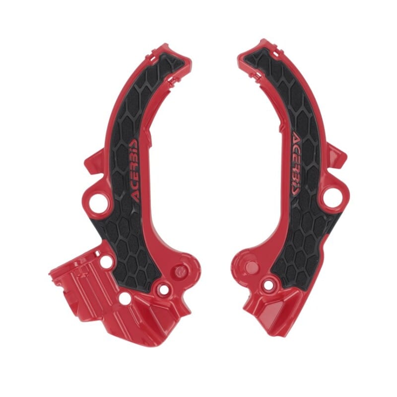 Acerbis — Acerbis 2024 KTM SX65 X-Grip Frame Guard - Red/Black