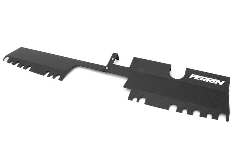 Perrin Performance — PERRIN 15-21 Subaru WRX/STI Radiator Shroud (With/Without OEM Intake Scoop) - Black